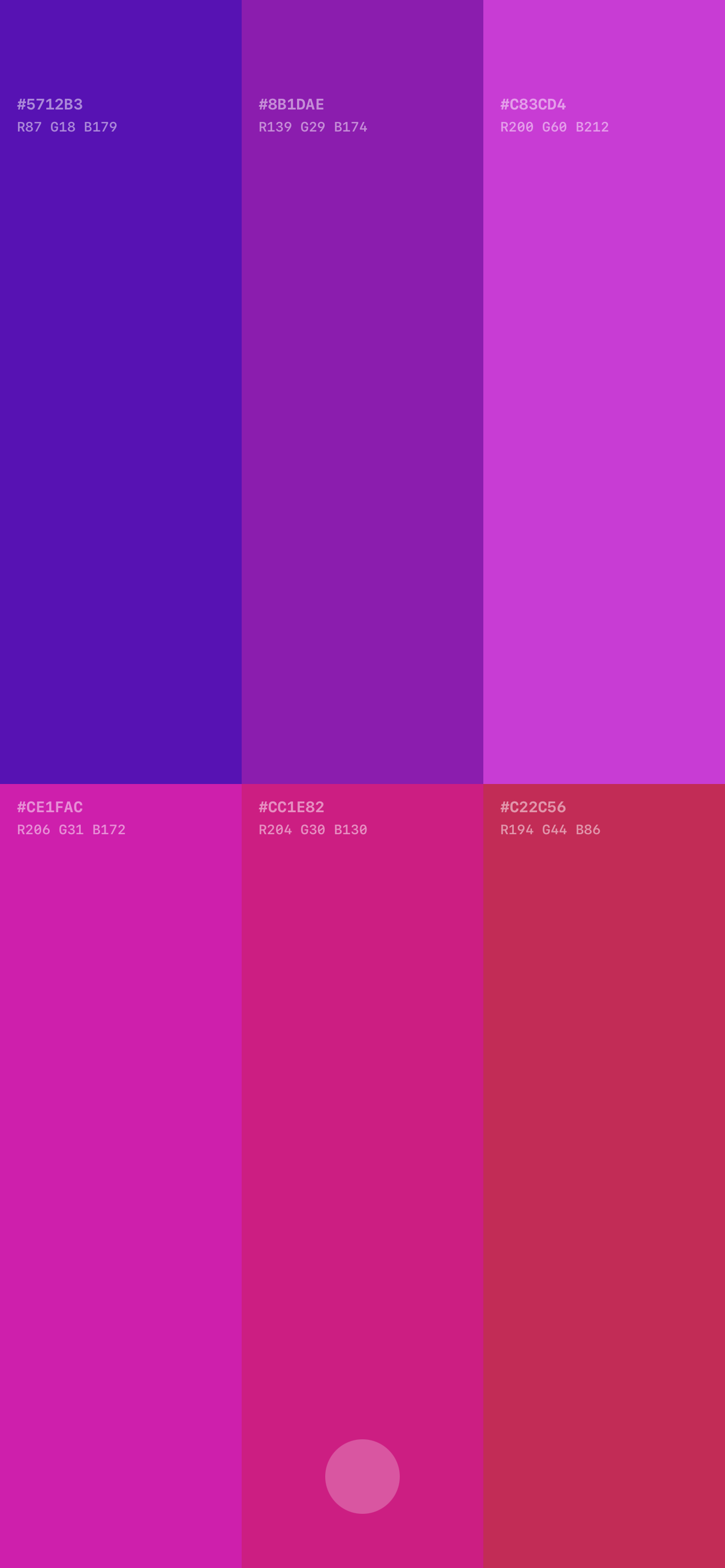 A Book of Colors app screenshot