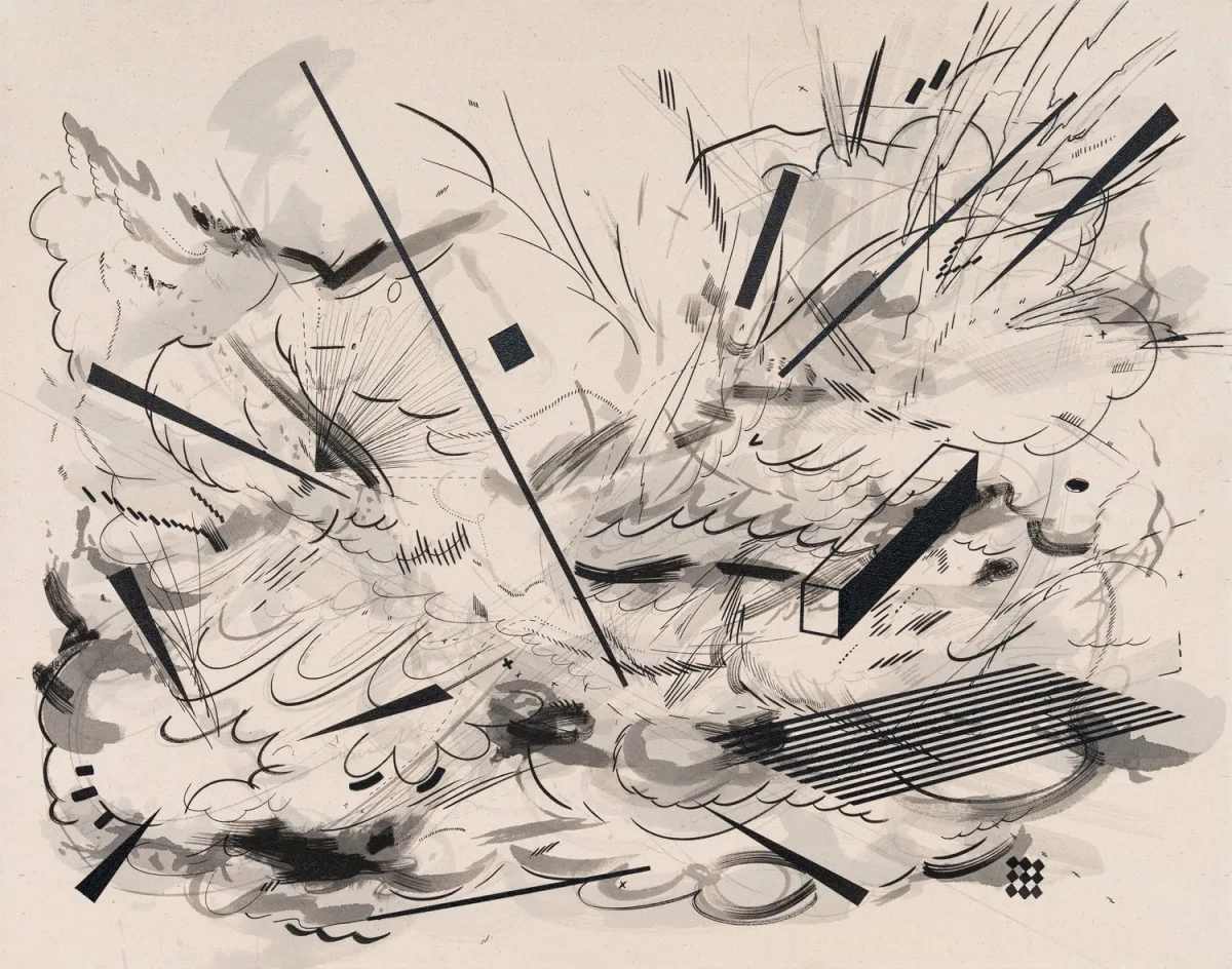 Hidden Transparencies Through Which Strange Landscapes Appeared Instantaneously: Number 76