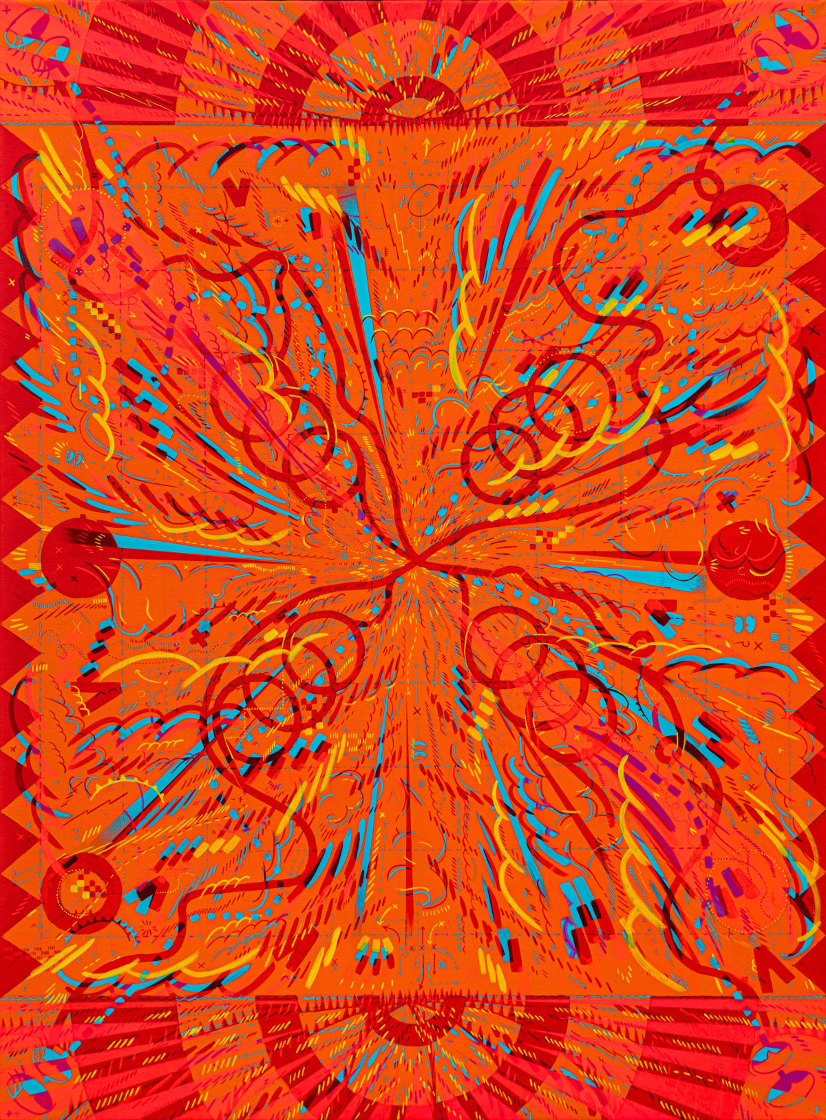 An Exhilarated Denial of Gravity Angelically Revealed in Early Sunbeams Through the Stained-glass Dome Overhead: Number 31