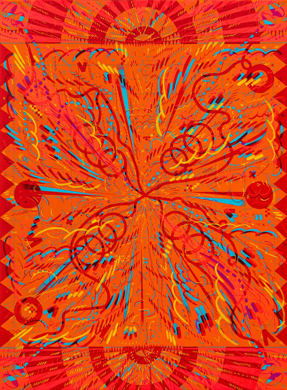 An Exhilarated Denial of Gravity Angelically Revealed in Early Sunbeams Through the Stained-glass Dome Overhead: Number 31
