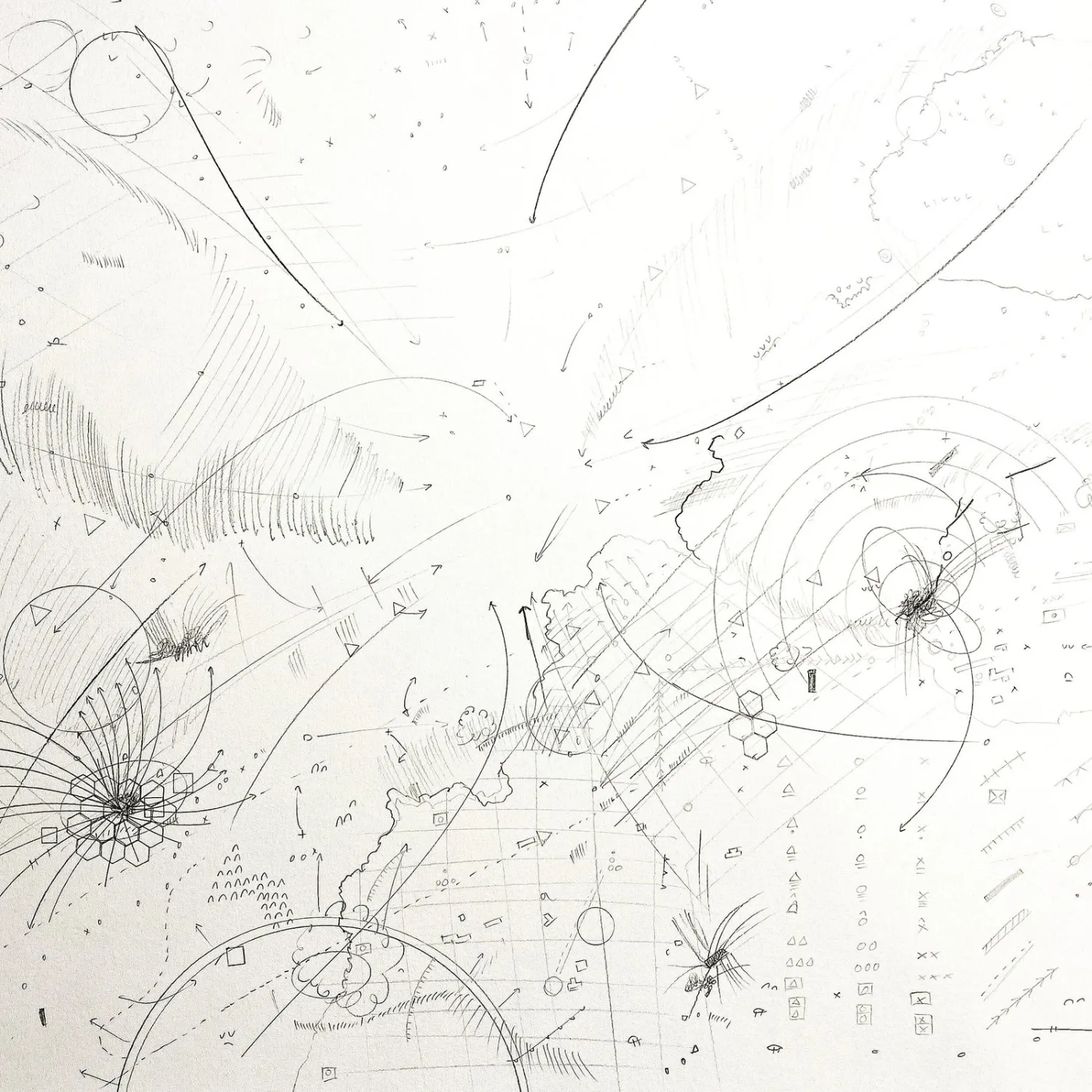 Test #3, Jason Gouliard, 2020, Pencil on paper