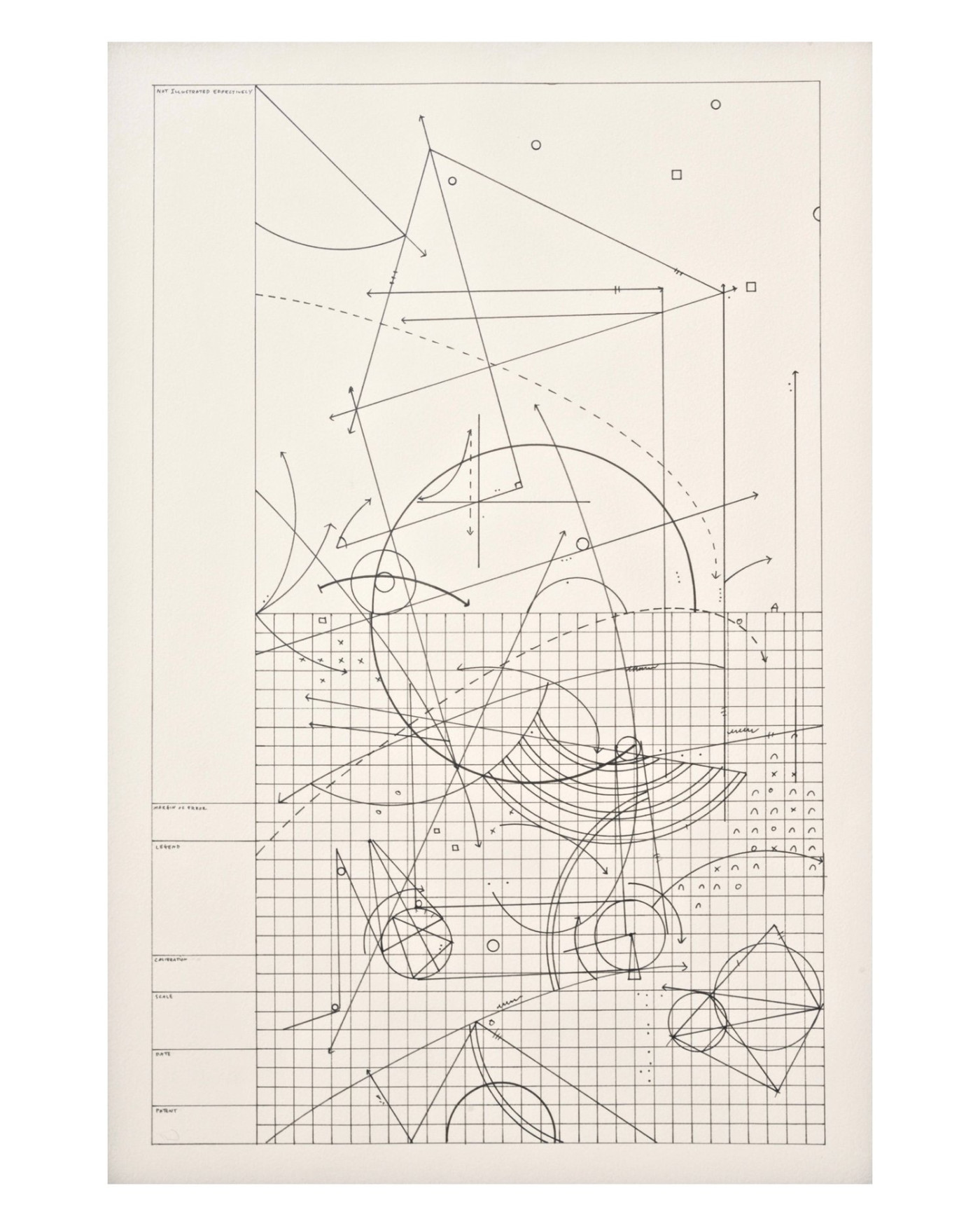 <b>Jason Gouliard</b></br><i>Drawing 20</i></br>2020</br>ink on paper</br>36” x 24”
