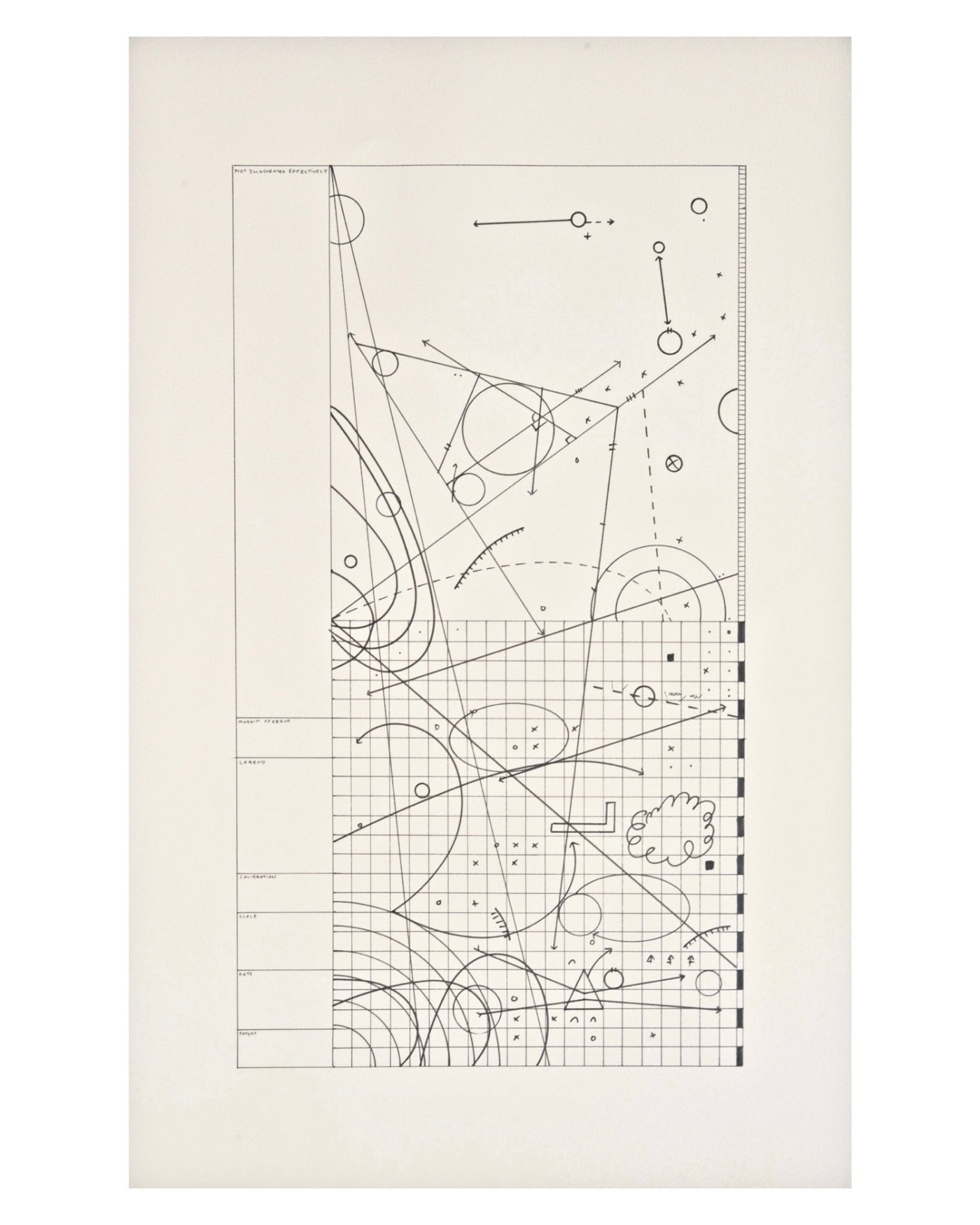 <b>Jason Gouliard</b></br><i>Drawing 20</i></br>2020</br>ink on paper</br>36” x 24”