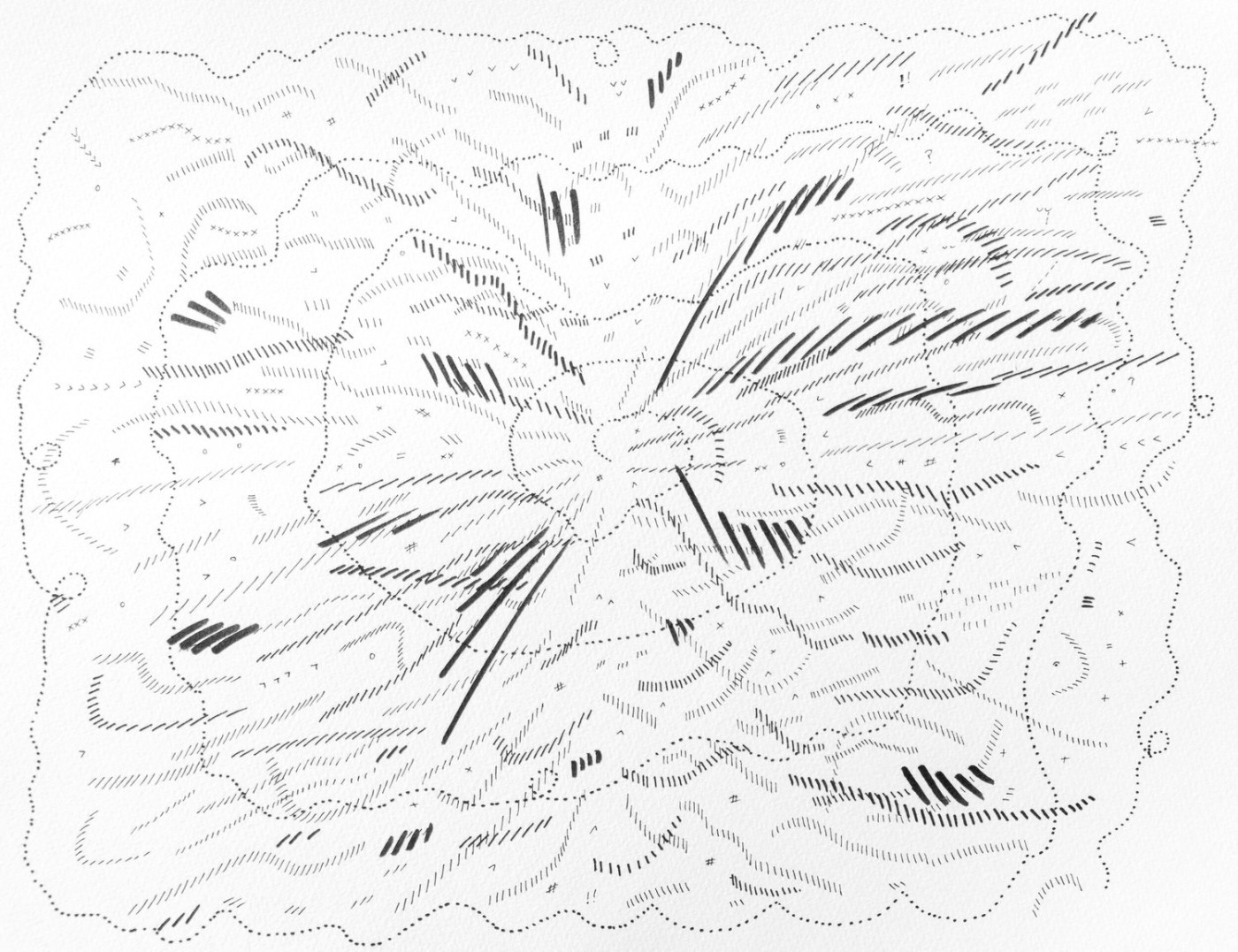 <b>Jason Gouliard</b></br><i>Drawing 1</i></br>2020</br>ink on paper</br>12” x 9”