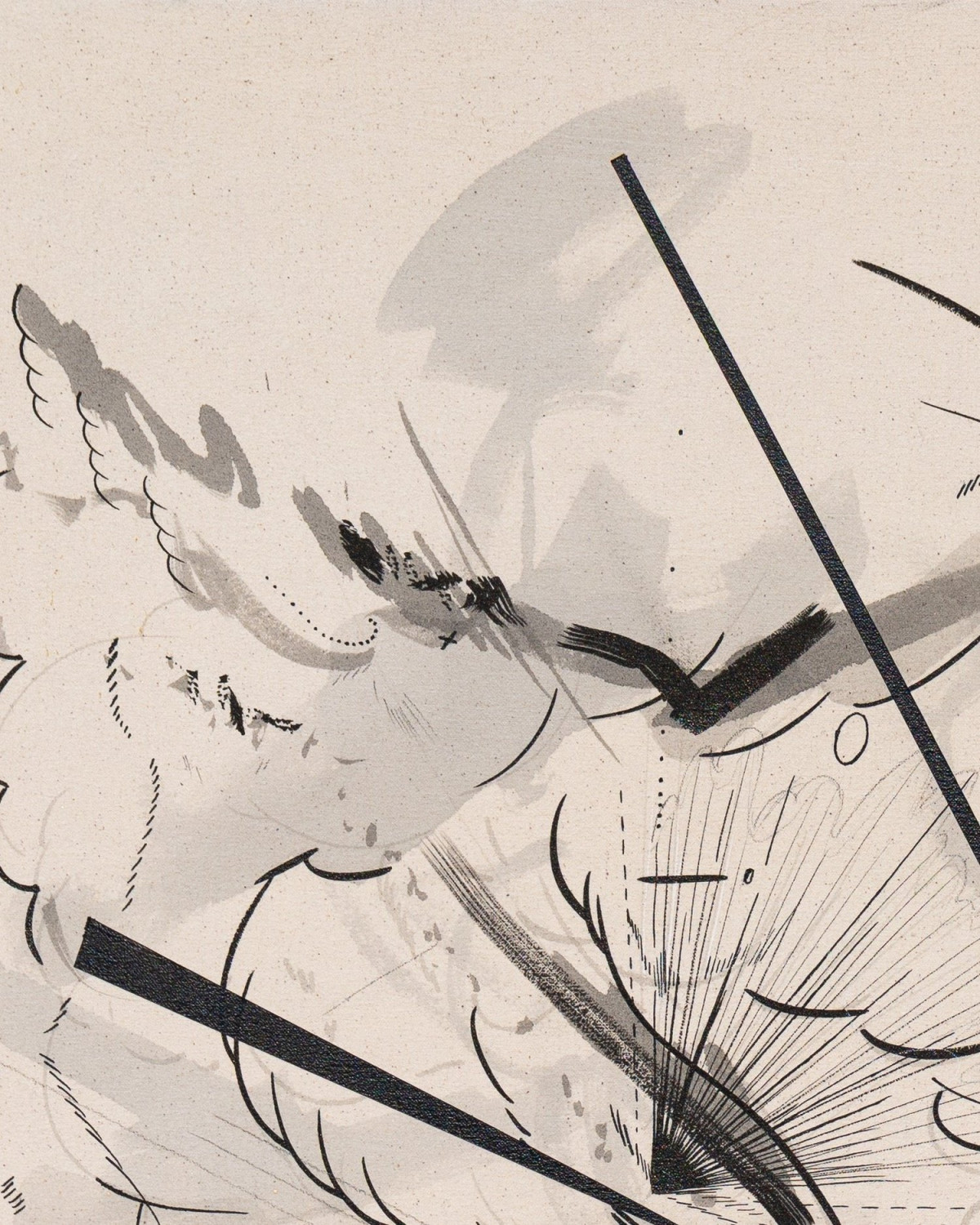 Hidden Transparencies Through Which Strange Landscapes Appeared Instantaneously: Number 76