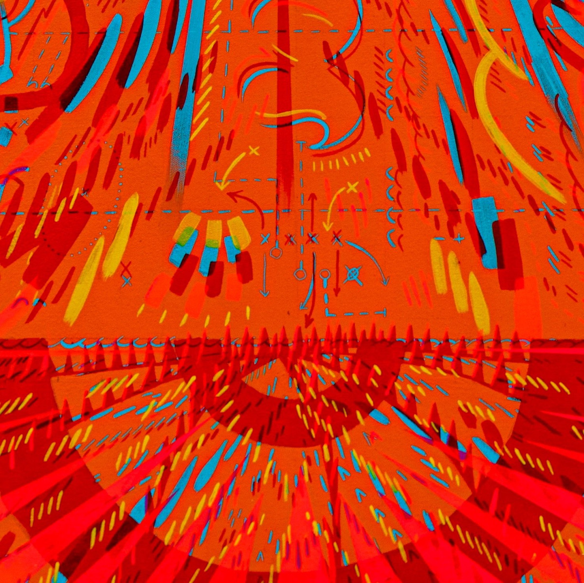 An Exhilarated Denial of Gravity Angelically Revealed in Early Sunbeams Through the Stained-glass Dome Overhead: Number 31