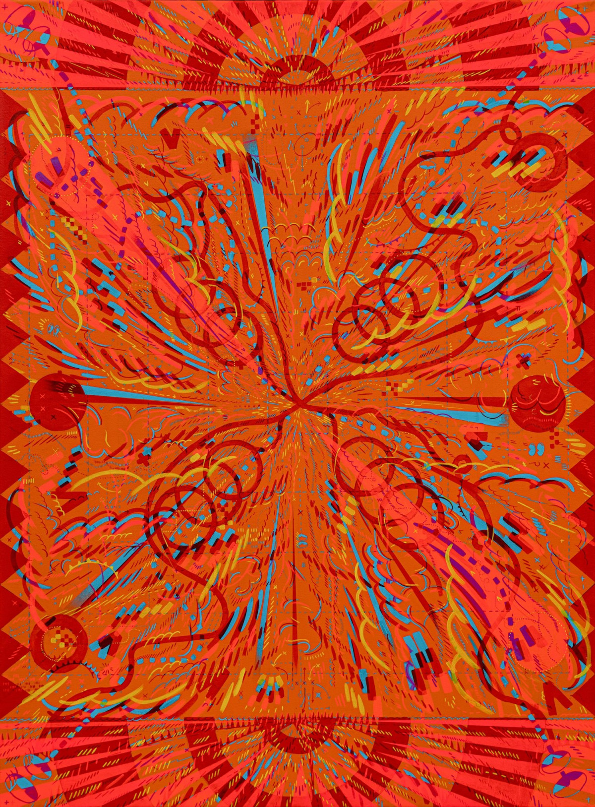 An Exhilarated Denial of Gravity Angelically Revealed in Early Sunbeams Through the Stained-glass Dome Overhead: Number 31