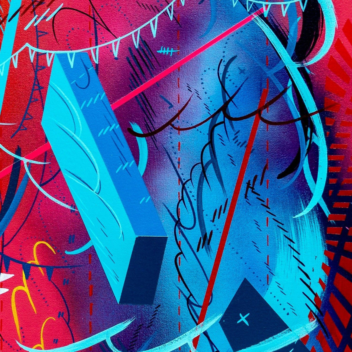 Running Back Into a Predictable Imbrication Along a Linear Continuum of Points Invisible: Number 60