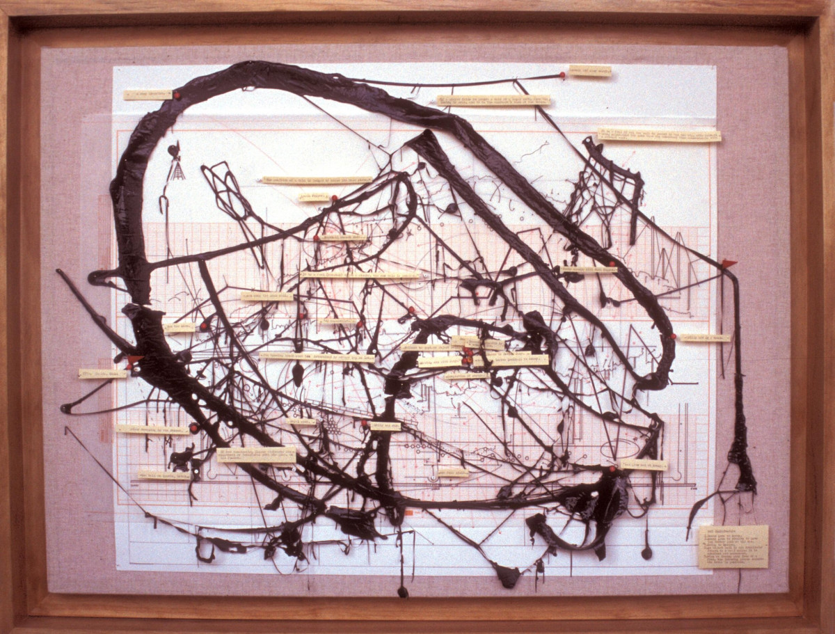 Initial study for "The Last Picture Show" Abstract