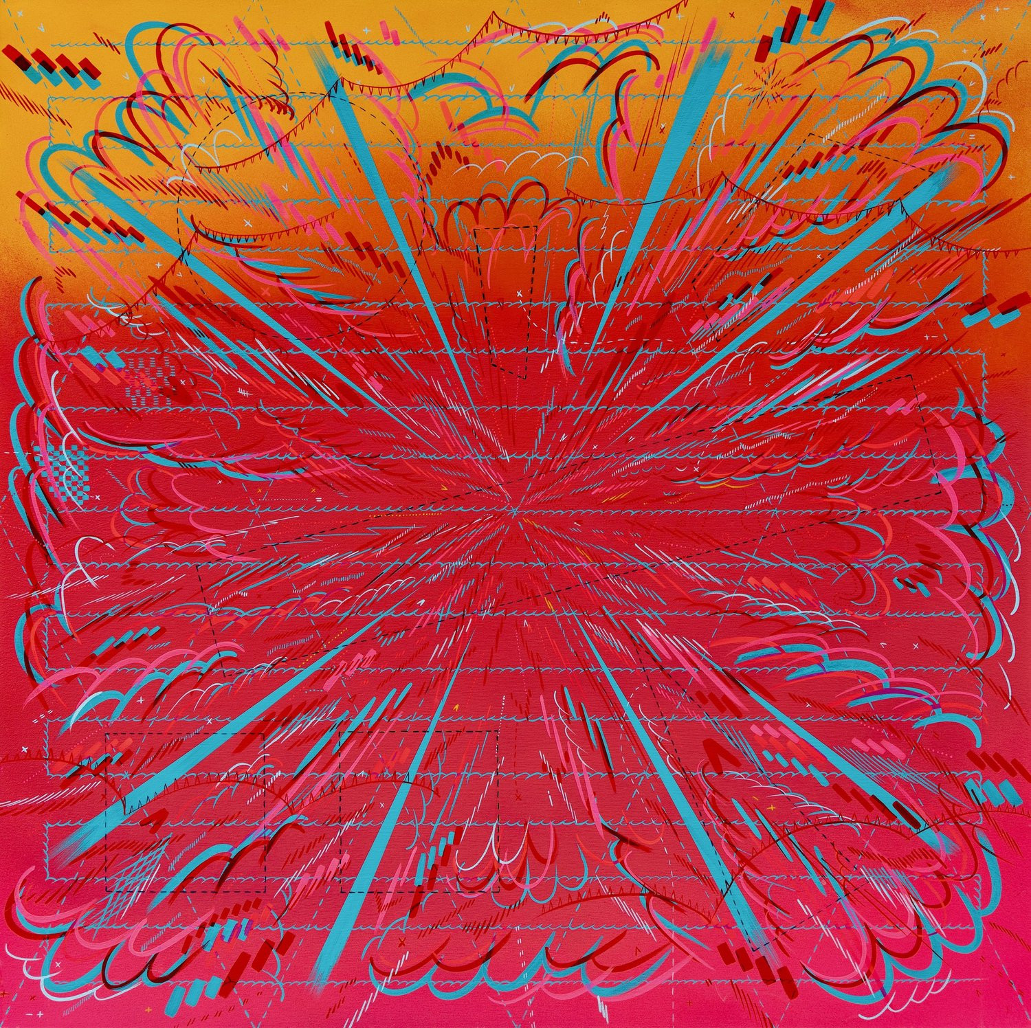 Unfinished Business First Finely Vaporized Then Becoming Whole Again: Number 49 — detail