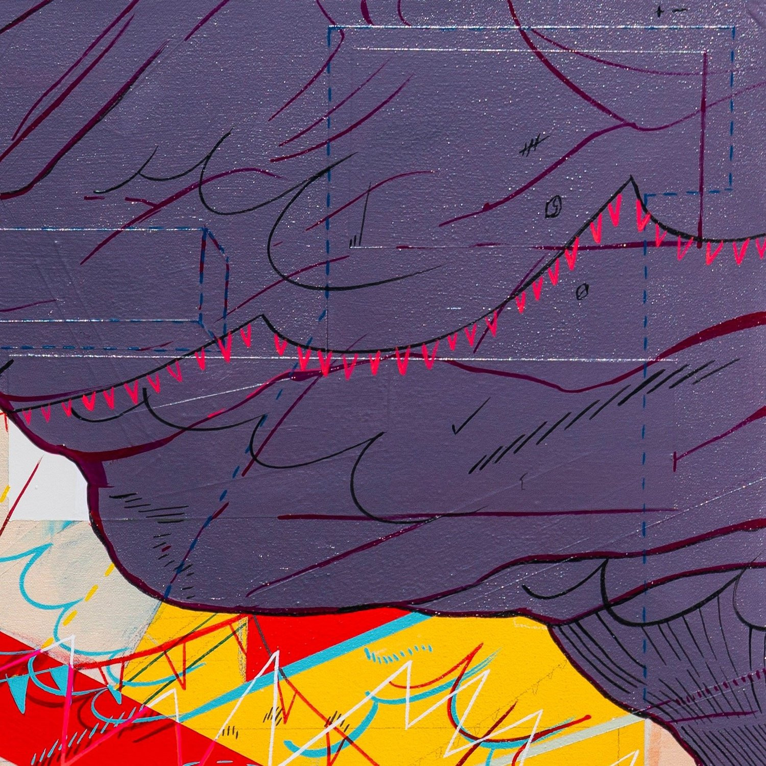 The Graceful Speed of a Mistake Too Significant to Undo: Number 69 — detail