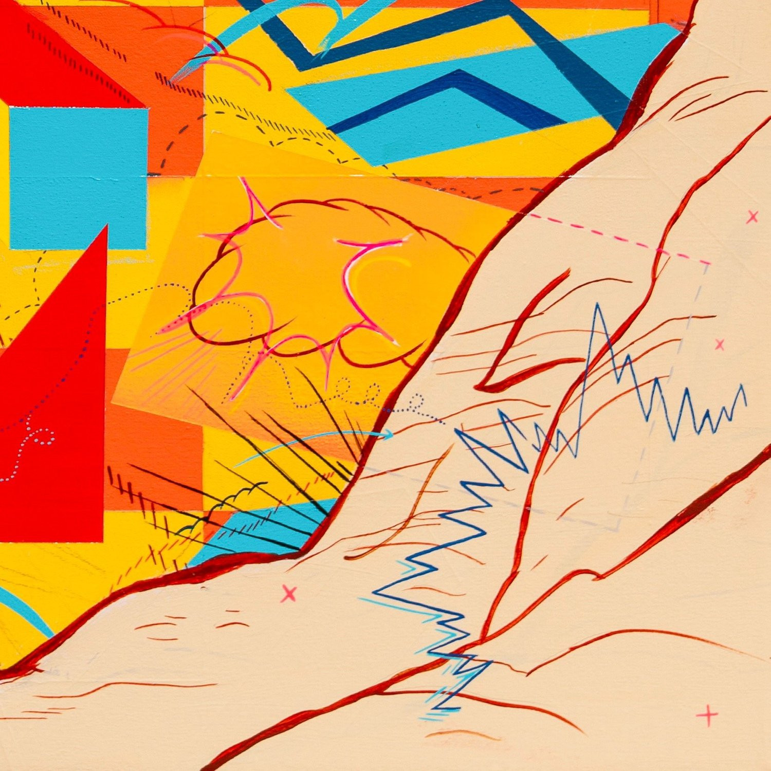 The Graceful Speed of a Mistake Too Significant to Undo: Number 69 — detail